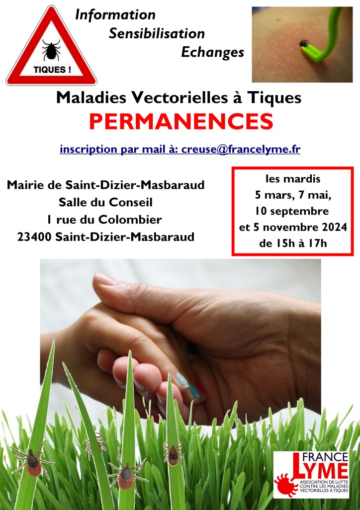 Affiche permanences Creuse 2024