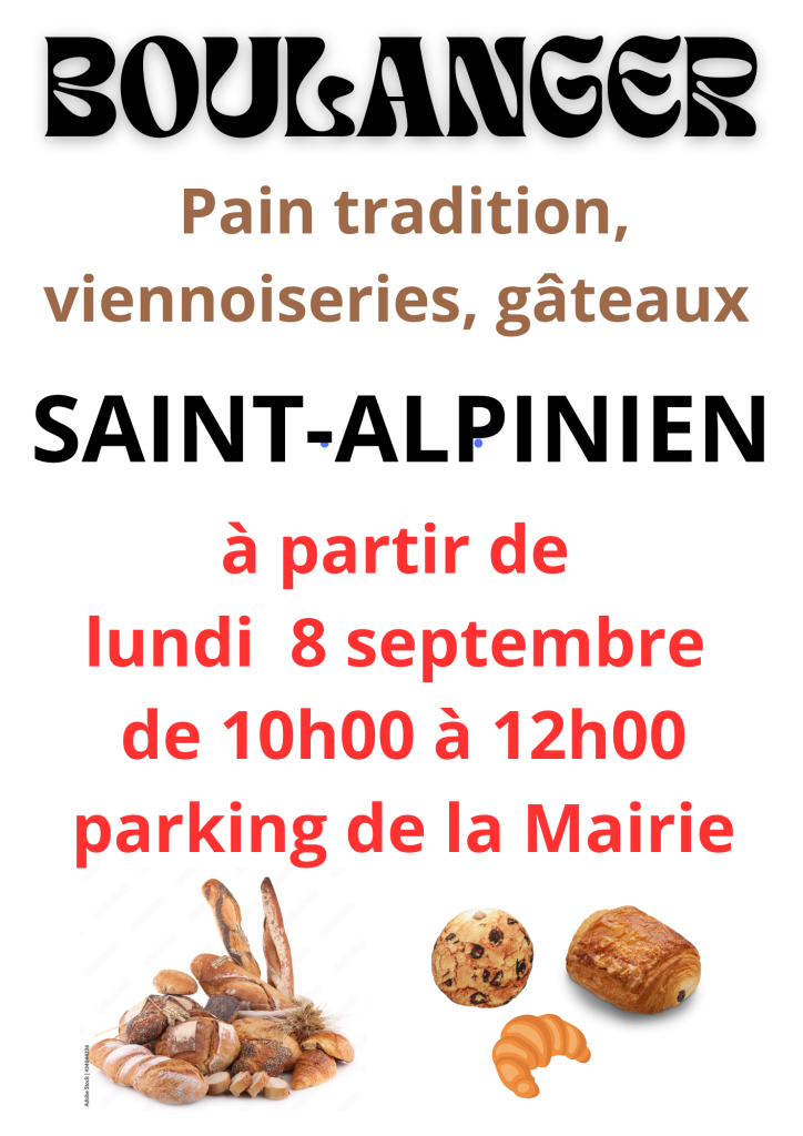 Affiche Poster Publicitaire Boulangerie